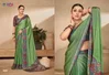 Juliet Chiffon Vol 29 By Vipul Black Rangoli Printed Saree 